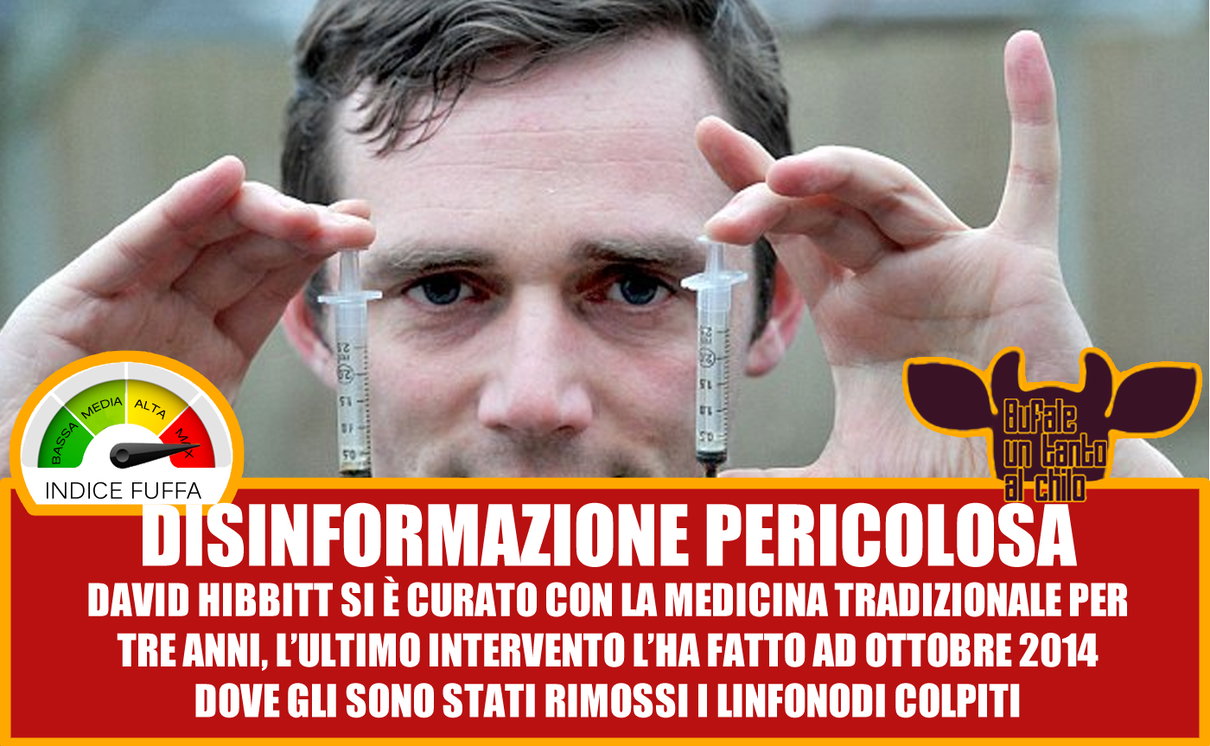 “Ecco come ha curato illegalmente il suo tumore” article-post