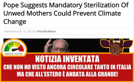 Il Papa, i cambiamenti climatici e le madri non sposate article-post