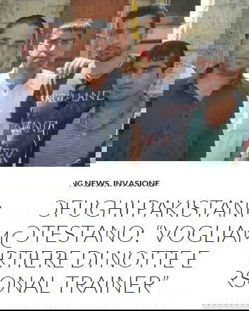 Portiere di notte e personal trainer