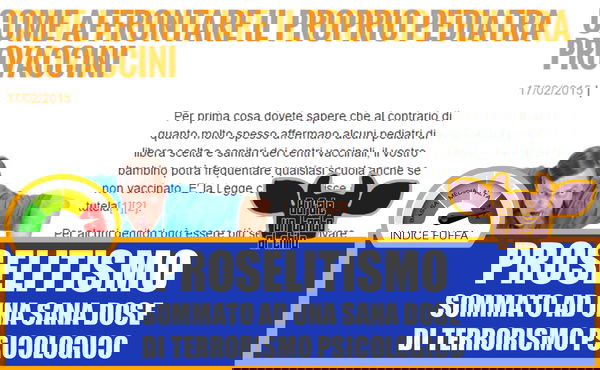 “Come affrontare il pediatra provaccini”