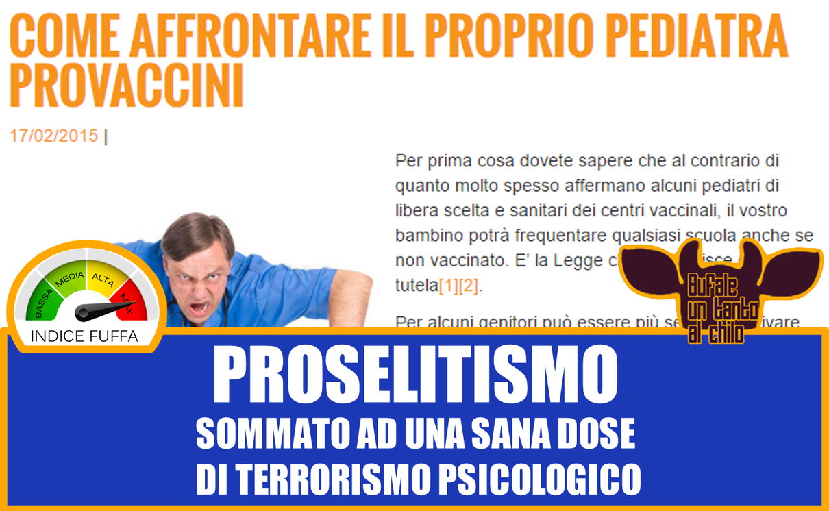“Come affrontare il pediatra provaccini” article-post