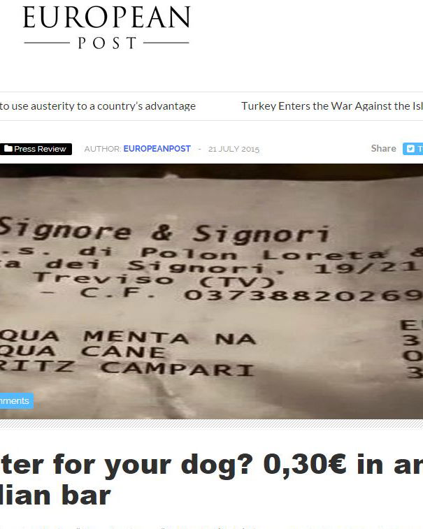 L’acqua per il cane article-post