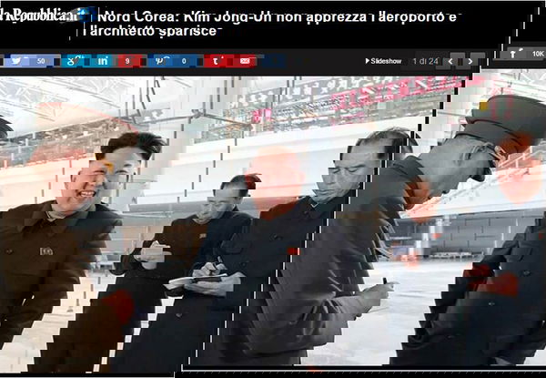 Kim Jong-Un non apprezza l’aeroporto?