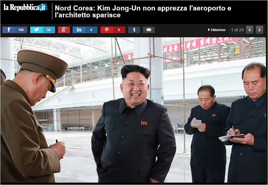 Kim Jong-Un non apprezza l’aeroporto? article-post
