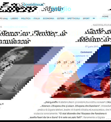 Renzi al CERN, Epic Fail? article-post