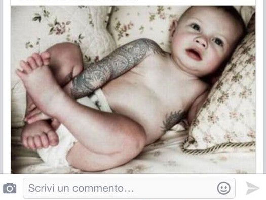 Ho sempre amato i bambini, la moda e i tatuaggi