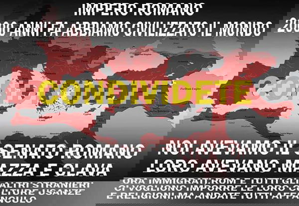 Piccole perle di Facebook: L’Impero Romano