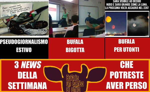 Cosa vi siete persi la settimana scorsa