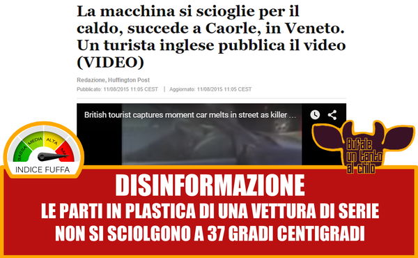 Auto sciolta dal sole