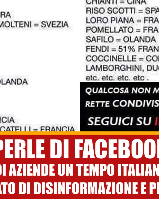 Piccole perle di Facebook: le aziende non più italiane article-post