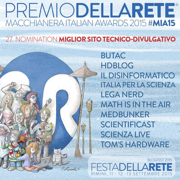 BUTAC candidato alla Festa della Rete