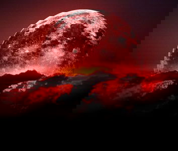 La Luna di sangue e la fine del mondo