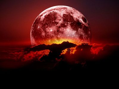 La Luna di sangue e la fine del mondo