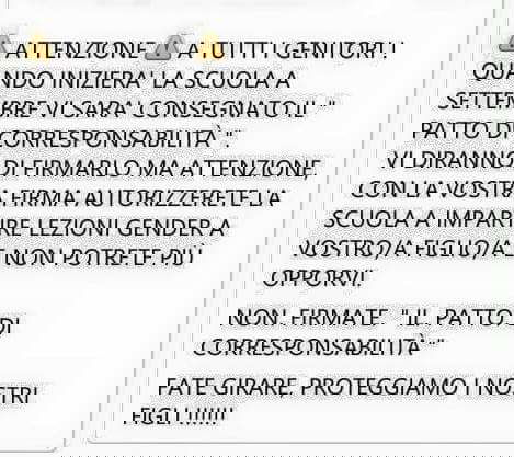 Il patto di corresponsabilità e i gender article-post