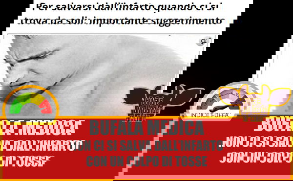 Infarto… ti salvi con un colpo di tosse?