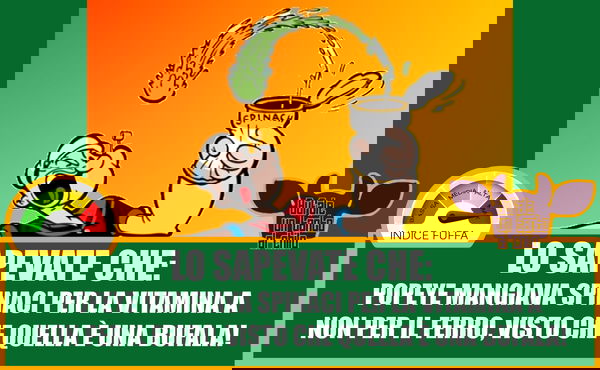 Old but gold: gli spinaci e il ferro