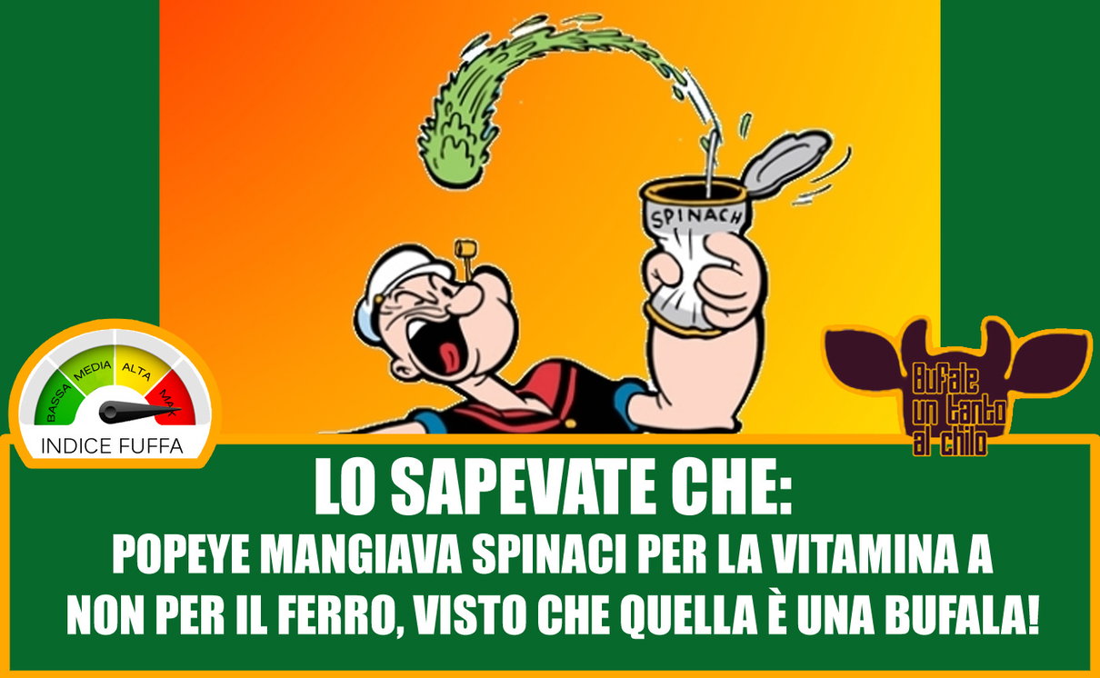 Old but gold: gli spinaci e il ferro article-post