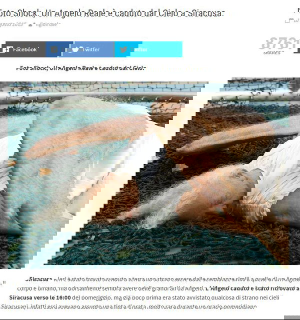 L’angelo caduto a Siracusa