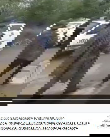 Musulmani rifiutano medicinali della Croce Rossa