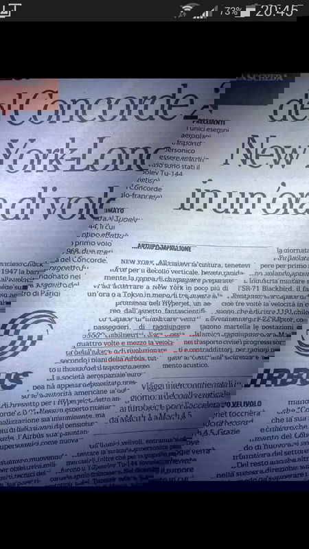 Il Concorde 2.0: l’HyperJet?