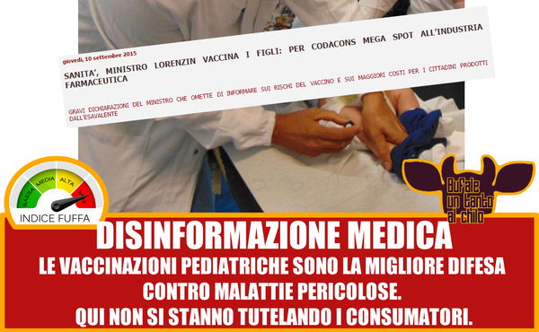 Diritti dei consumatori e vaccinazioni