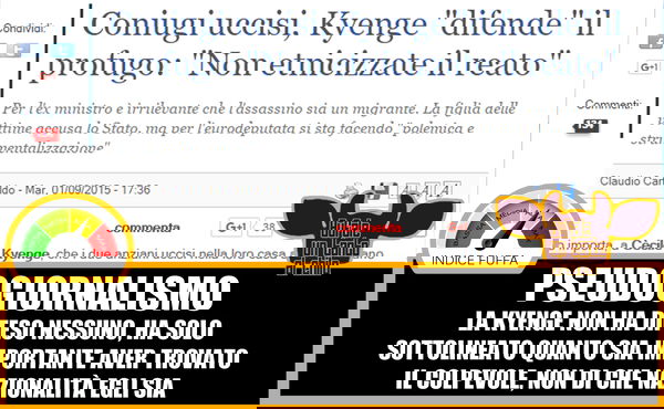 La Kyenge difende l’assassino