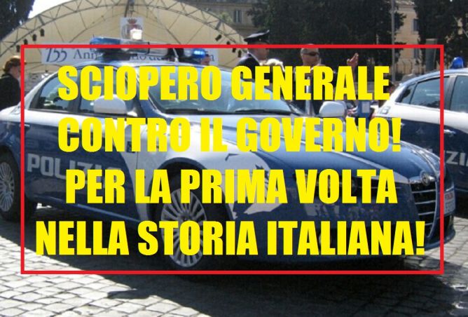 Sciopero generale delle Forze di polizia? article-post