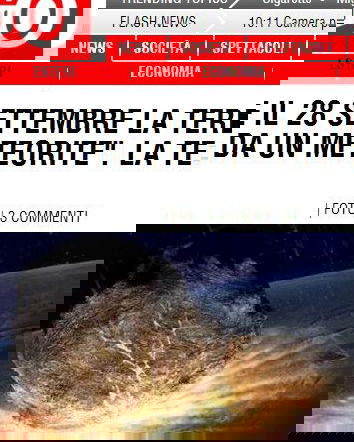 Robert Walsh e l’asteroide in collisione