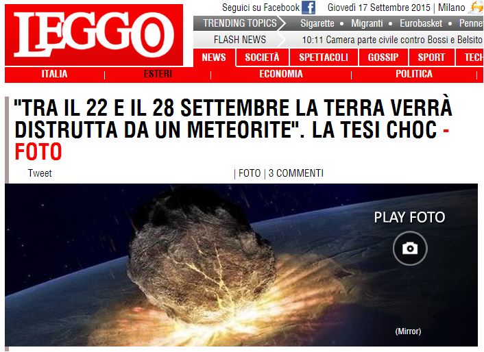 Robert Walsh e l’asteroide in collisione article-post