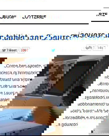 Tablet a due euro con Maxi Occasioni