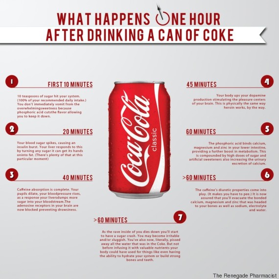 La Coca Cola e i suoi effetti dopo un’ora article-post