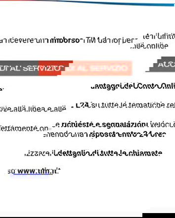 Il falso rimborso TIM