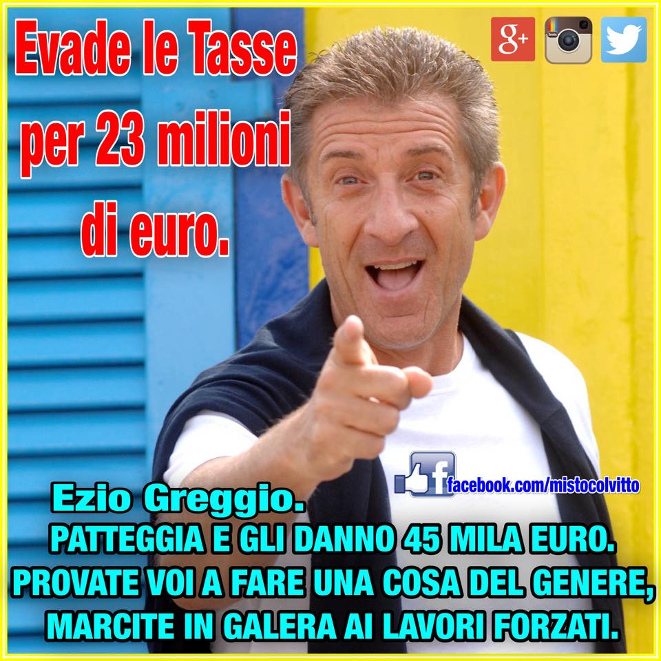 Patteggiamento fiscale per Ezio Greggio? article-post
