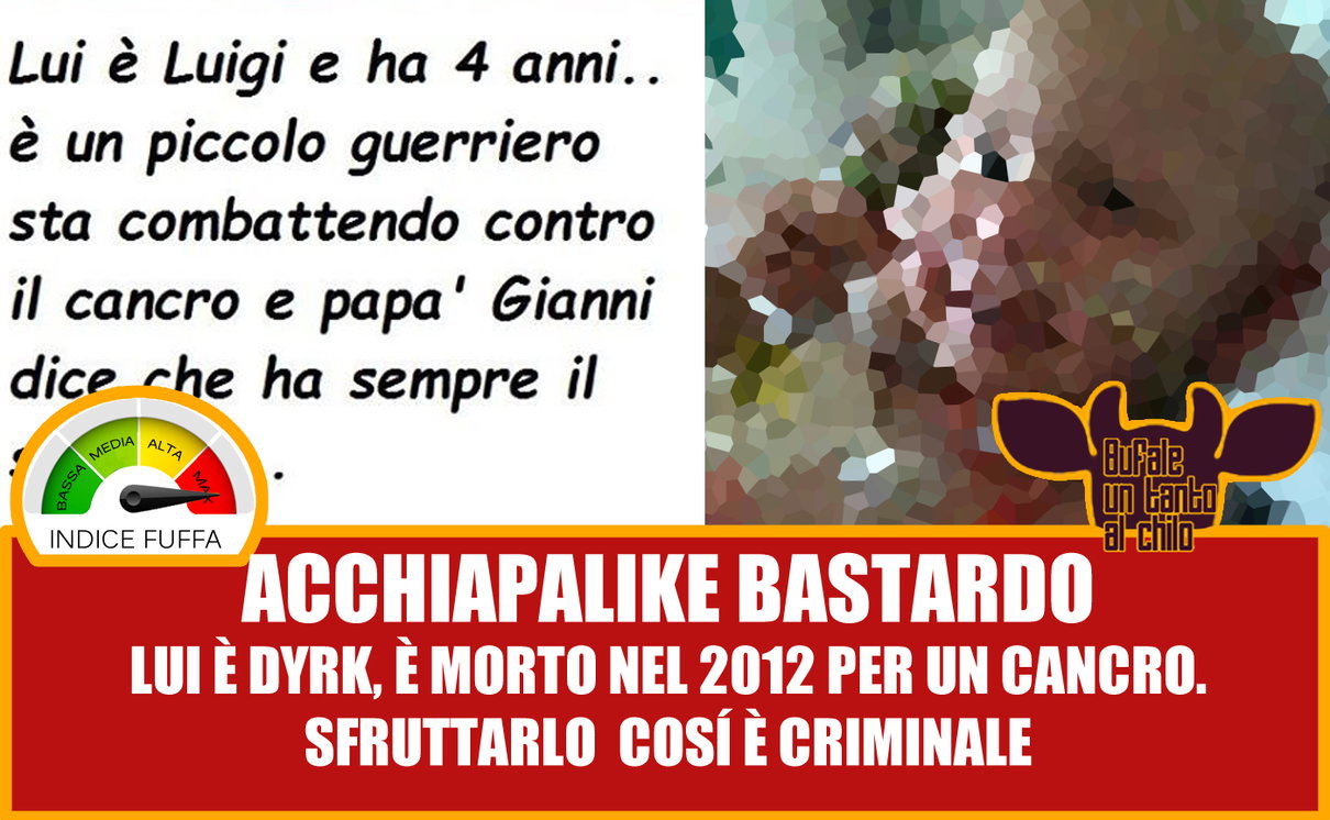 Usare i bambini malati per guadagnare like article-post