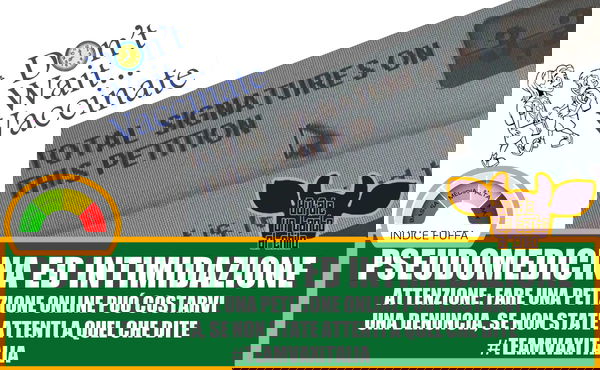 Le petizioni online possono farti rischiare una denuncia