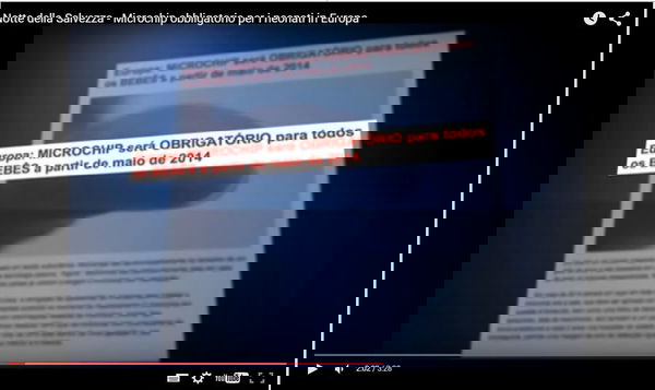 BUFALA: Chip sottocutaneo obbligatorio in Italia