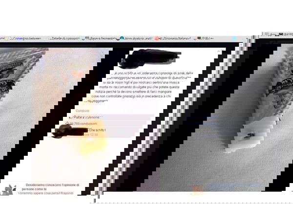 C’è una mosca nel Parmareggio!