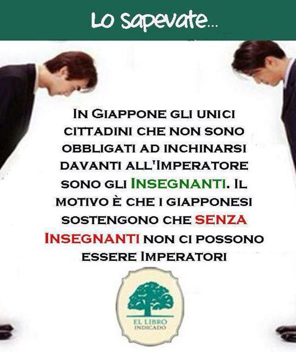 Perle di Facebook: in Giappone gli insegnanti non s’inchinano davanti all’imperatore article-post
