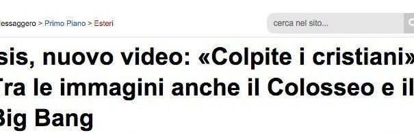 Il Big Bang e le minacce dei terroristi DAESH article-post