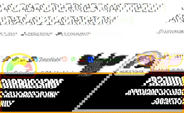 La casa di Ermes Mattielli e i due ladri