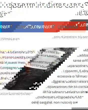 Risparmiatori (e giornalisti) occhio alla penna!