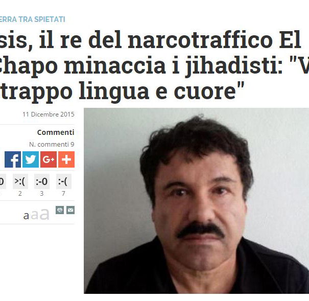El Chapo e ISIS article-post
