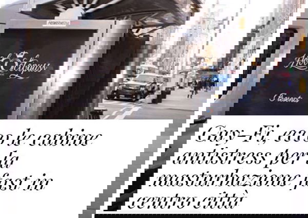 VIRAL MARKETING: Guy-Fi : la cabina per masturbarsi