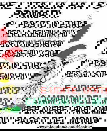 Disinformazione: I primati europei dell’Italia.