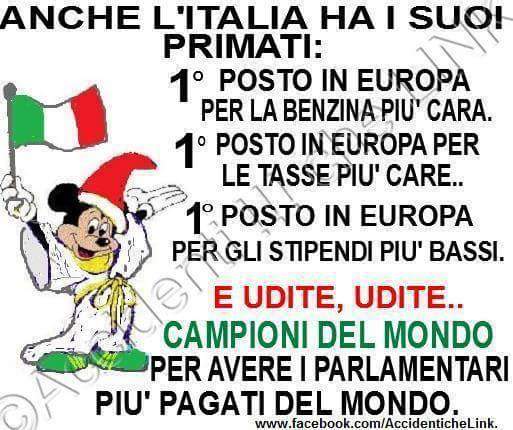 Disinformazione: I primati europei dell’Italia.