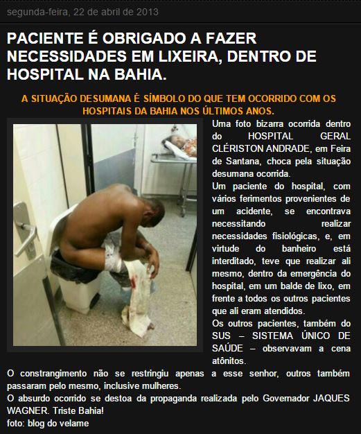 La qualità della controinformazione: chi defeca in prontosoccorso article-post