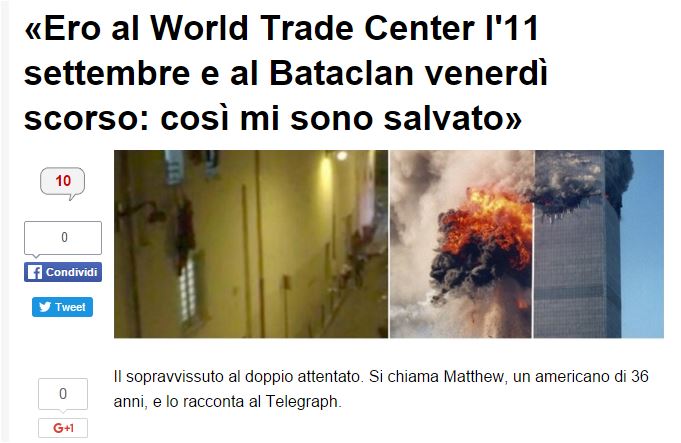 Sopravvissuto al WTC e al Bataclan article-post