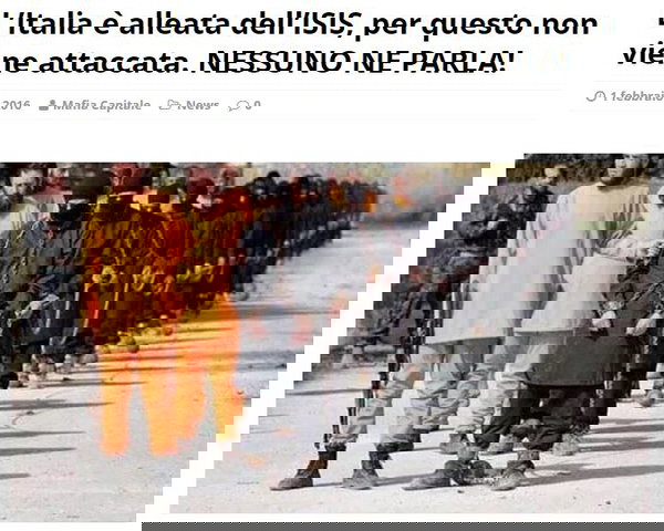 La serietà delle fonti