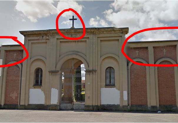 La croce al cimitero di Casalecchio article-post