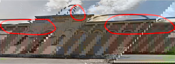 La croce al cimitero di Casalecchio